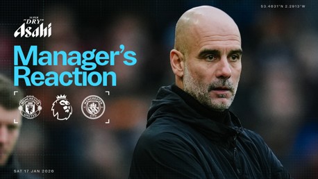 Pep reflects on frustrating Old Trafford loss