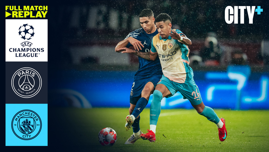 PSG v City: Full-match replay