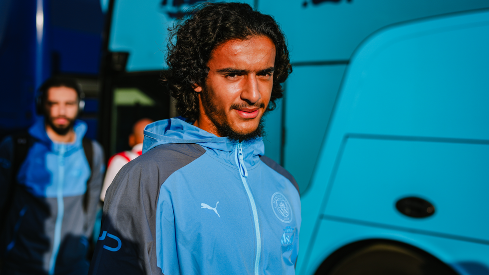 AYYOU-B READY : Our new signing Bouaddi arrives after being named on the bench.