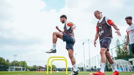 Gallery: Preparing to face Fulham!