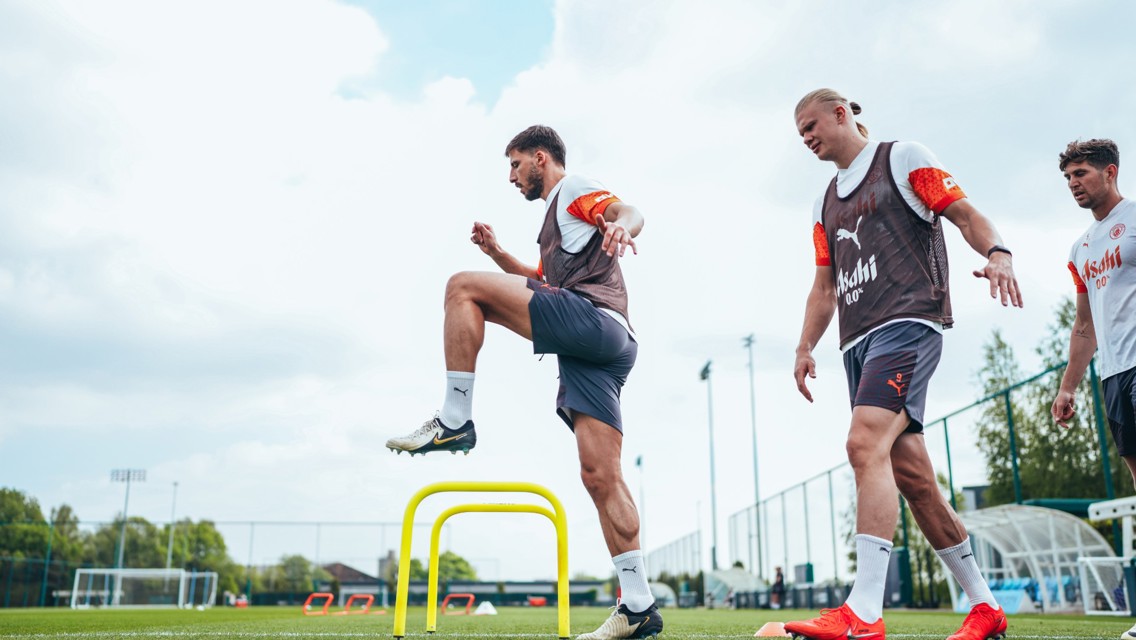 Gallery: Preparing to face Fulham!