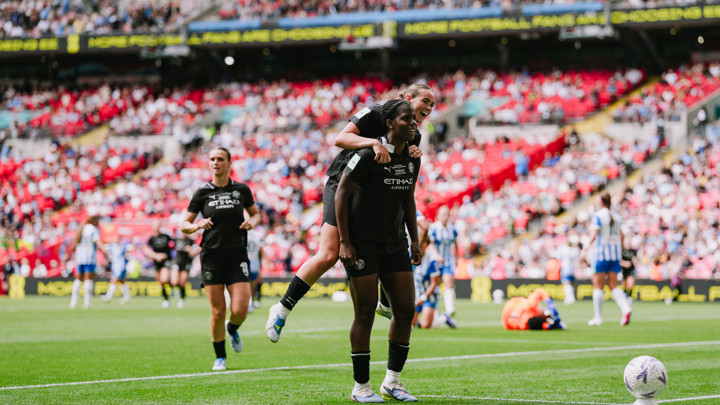 Shaw speaks of her delight after a 'crazy'few weeks at City