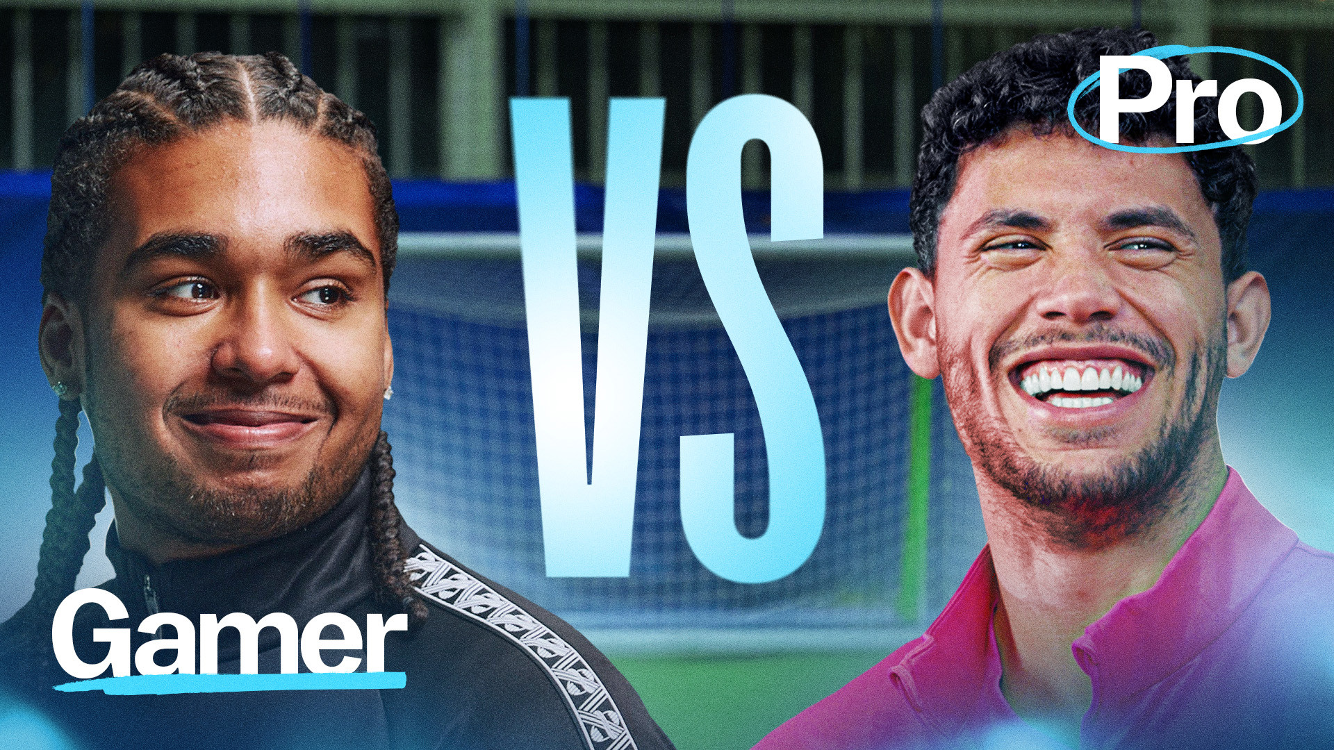Watch as pro gamers take on pro football players in FC 26!