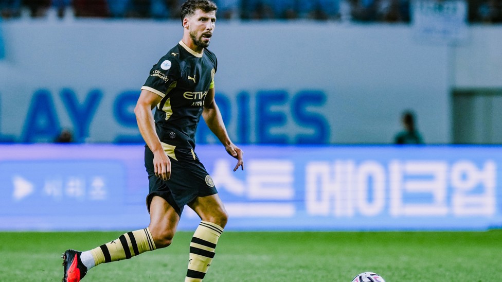 RUBEN DIAS: In control