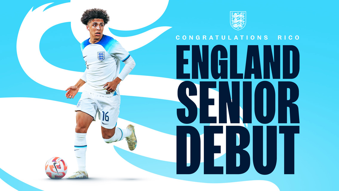 Congratulations Rico: Lewis set to make England debut