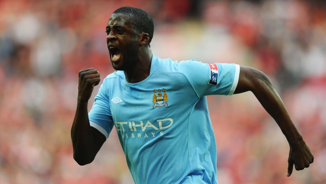 Yaya Toure na lista de finalistas do Hall da Fama da Premier League