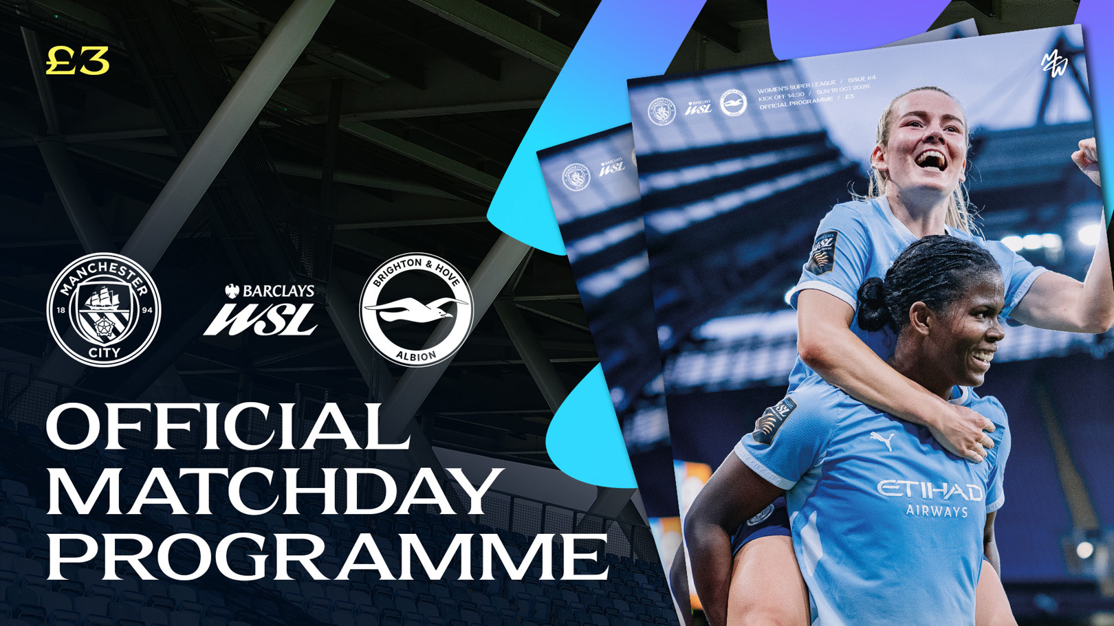 Pick up a programme at our WSL clash with Brighton!