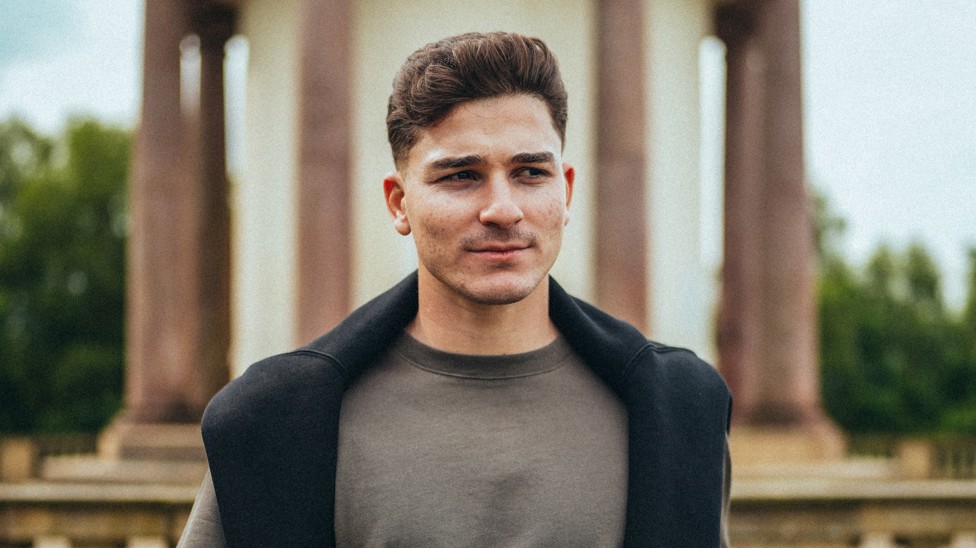 ROUND OUR WAY: Alvarez is part-Manc these days...