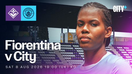 SATURDAY 8 AUGUST: Fiorentina v City - Pre-season friendly 