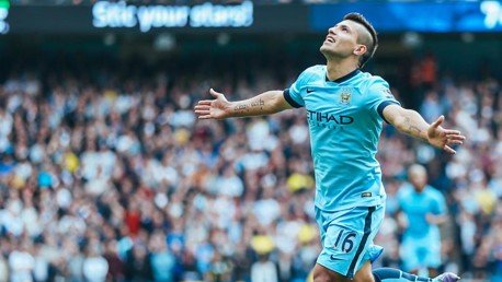 Sergio Agüero: quatro gols contra o Tottenham