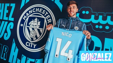 Nico elige su número de camiseta en el City