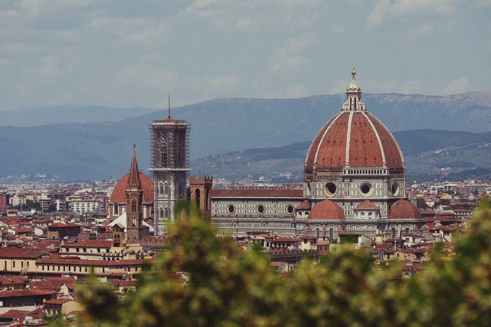 SETTING THE SCENE: Beautiful views of Florence