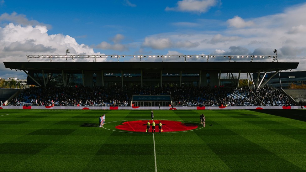 WE WILL REMEMBER THEM: The Joie Stadium falls silent as we mark remembrance day 