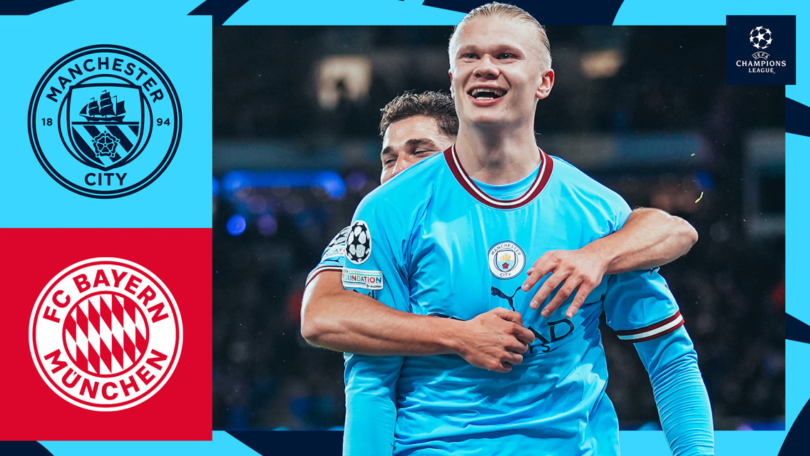 Full-match replay: City v Bayern Munich