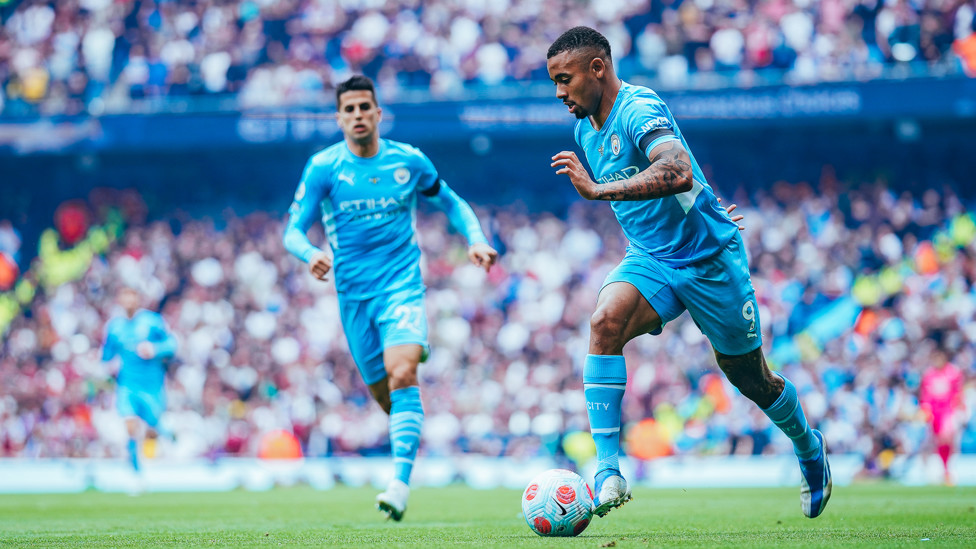 ACTION MAN: Gabriel Jesus powers forward
