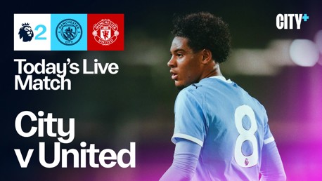 WATCH TODAY: City v United - Premier League 2 play-off semi-final
