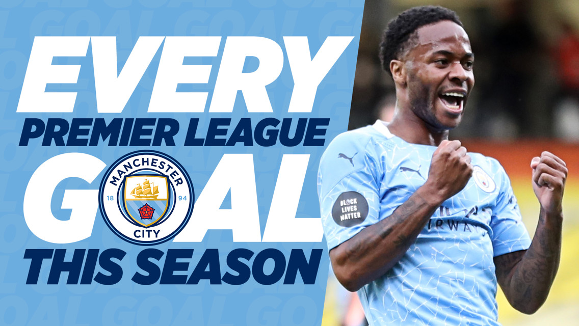 Watch all of City's 19/20 Premier League goals
