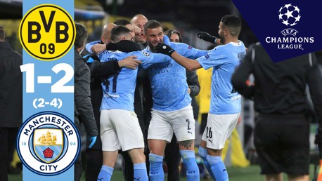 Dortmund 1-2 City: Match highlights
