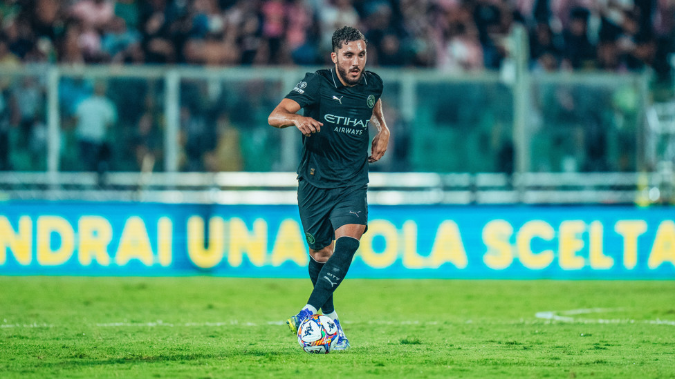 TRICKY CHERKI : So comfortable on the ball.