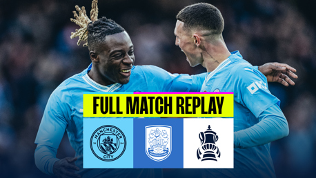Full-match replay: City v Huddersfield Town
