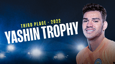 Ederson voted third in 2022 Yashin Trophy   