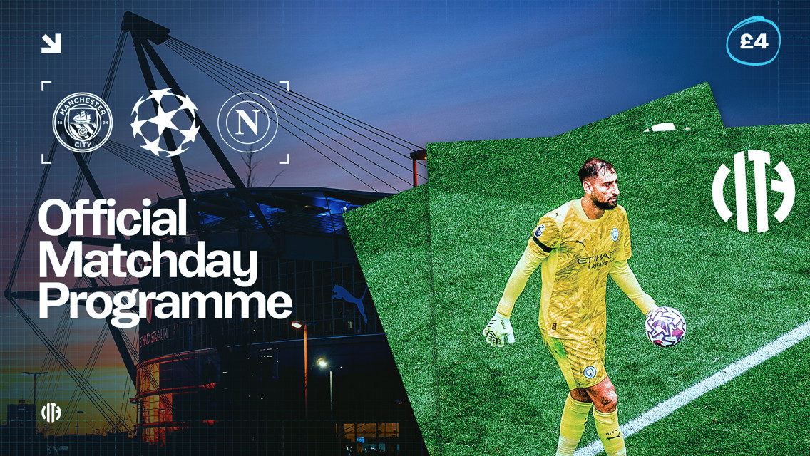 City v Napoli programme: Donnarumma the cover star and main interview
