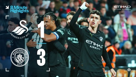 Swansea 1-3 City: 8-minute highlights