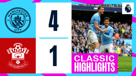 Classic highlights: City 4-1 Southampton - 2013/14