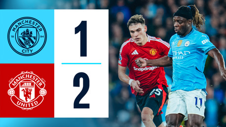 City 1-2 United: resumen breve