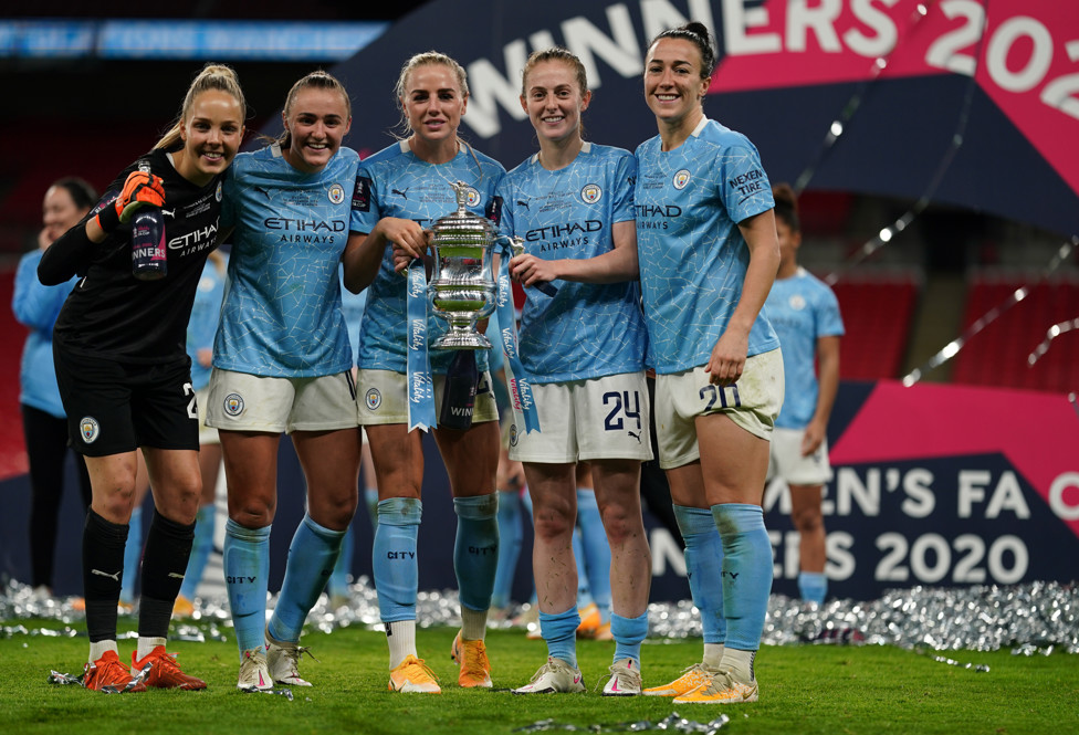 FA CUP : Another trophy, this time following an extra time victory over Everton in November 2020