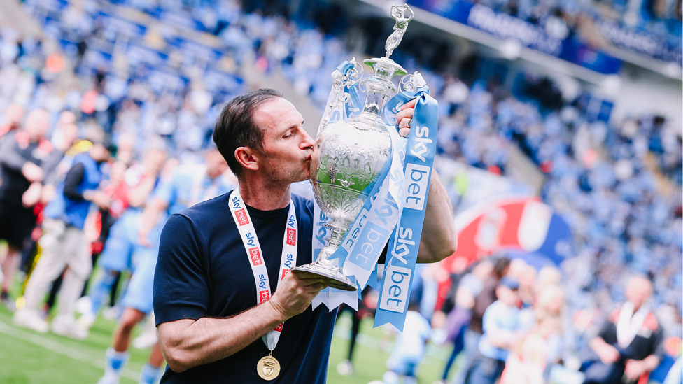 Frank Lampard ha devuelto el Coventry a la Premier League.