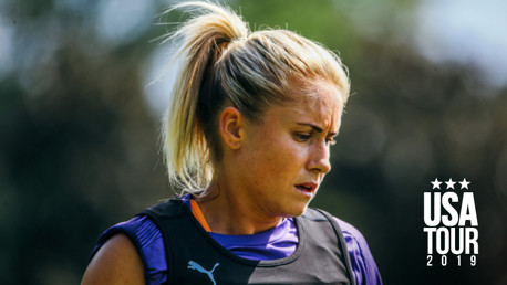 CAPTAIN'S CALL: Steph Houghton believes City's defeat to the North Carolina Courage will prove a useful experience