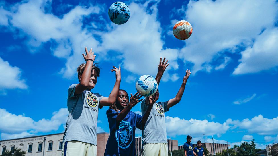 City and Club America deliver joint community football festival