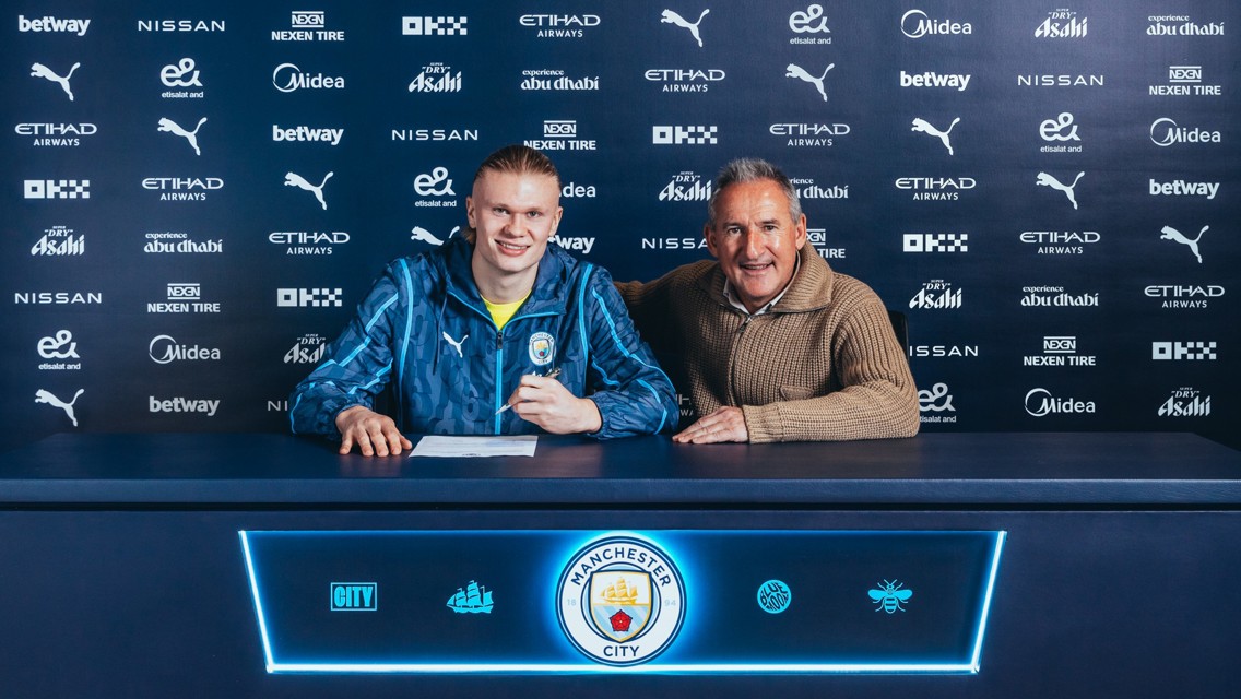 Here To Stay: Haaland signs new 10-year City contract!