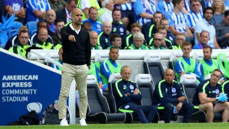 Pep’s refresh: A day of debuts at Brighton in 2017