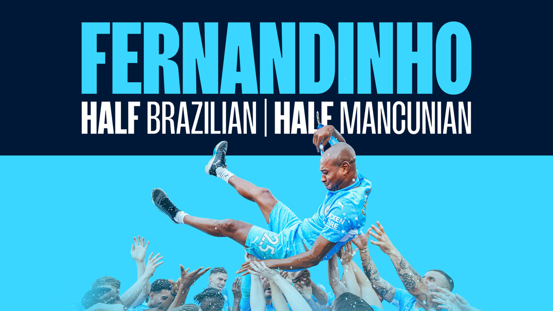 Fernandinho: Half Brazilian, Half Mancunian