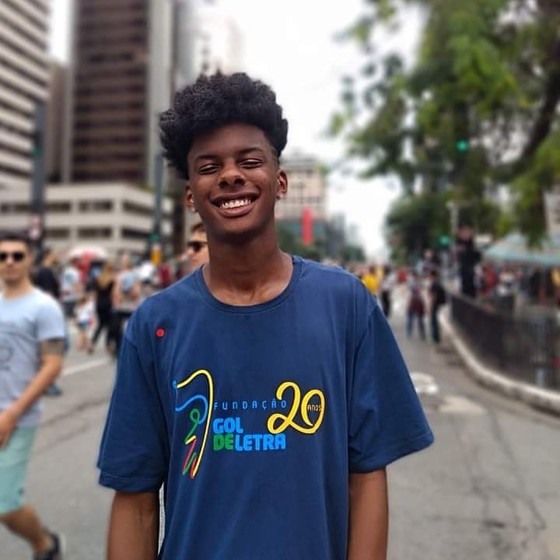 Iago - Jovem líder na Fundação Gol de Letra