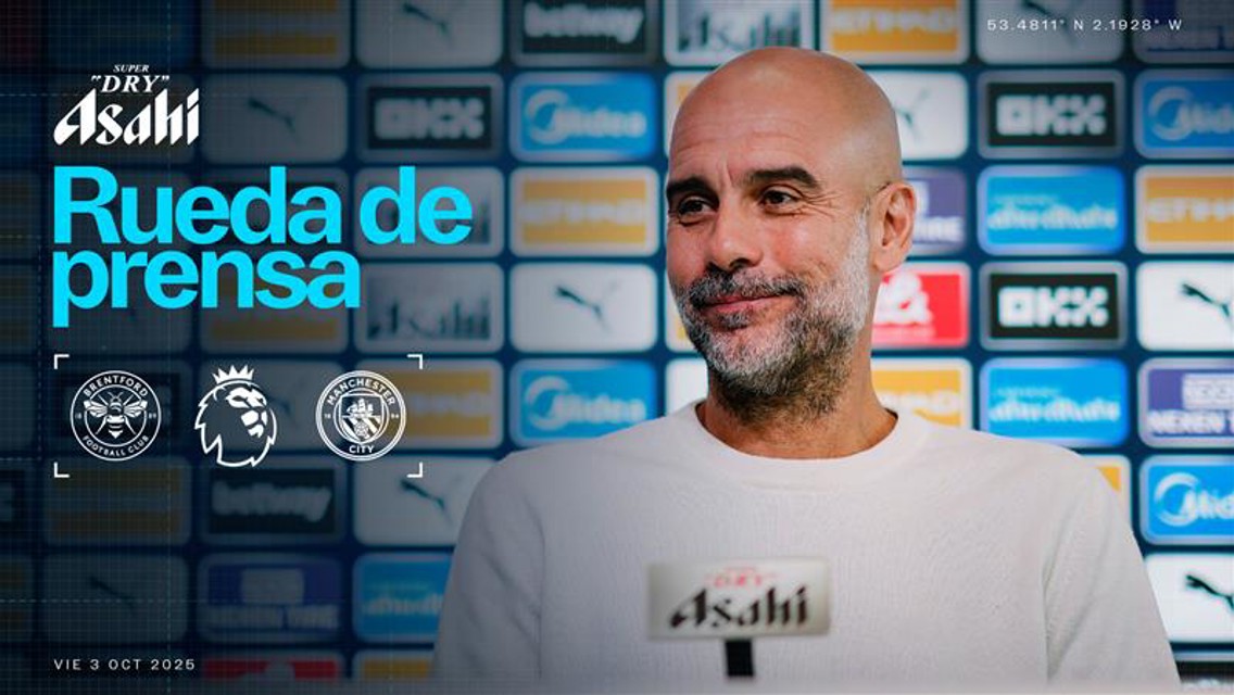Pep Guardiola: en directo