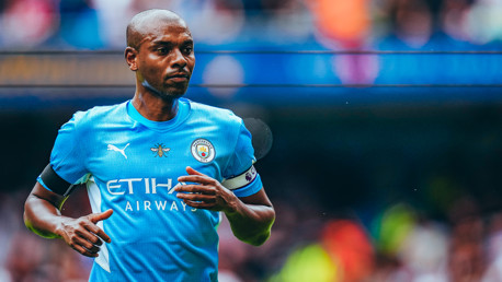 SKIPPER: Leading City out one last time.