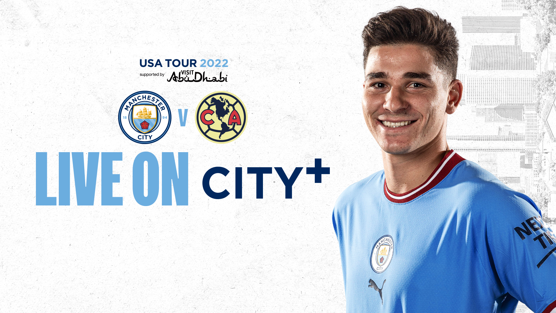 WATCH LIVE: City v Club America USA Tour 2022