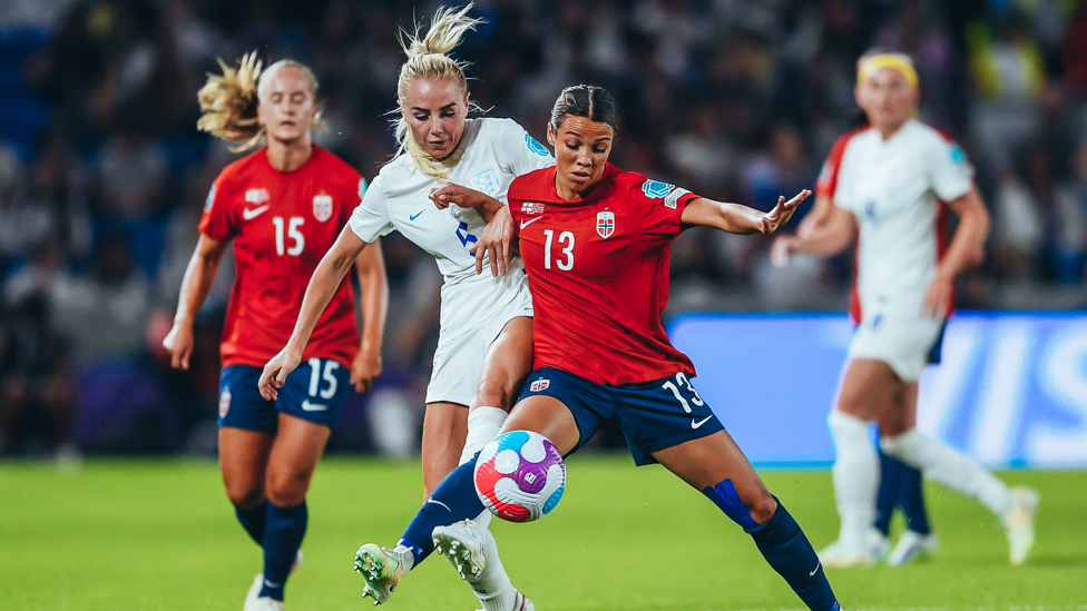 ALERT ALEX : Greenwood was reliable when called upon by England boss Sarina Wiegman