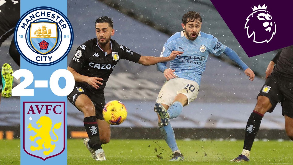 City 2-0 Aston Villa: resumen breve