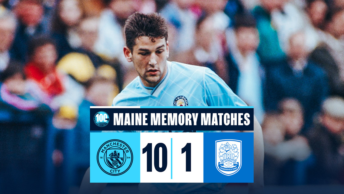 Cuplikan klasik: City 10-1 Huddersfield Town