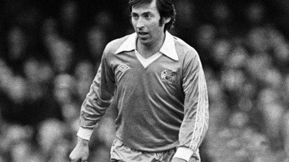 ACTION MAN: Kaziu Deyna pictured during his days at Manchester City