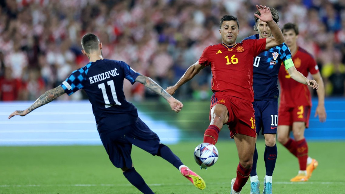 Rodrigo and Laporte help Spain to first Nations League title
