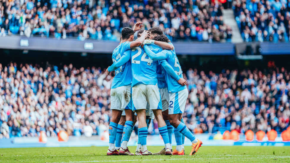 ALL OVER : Top of the league!