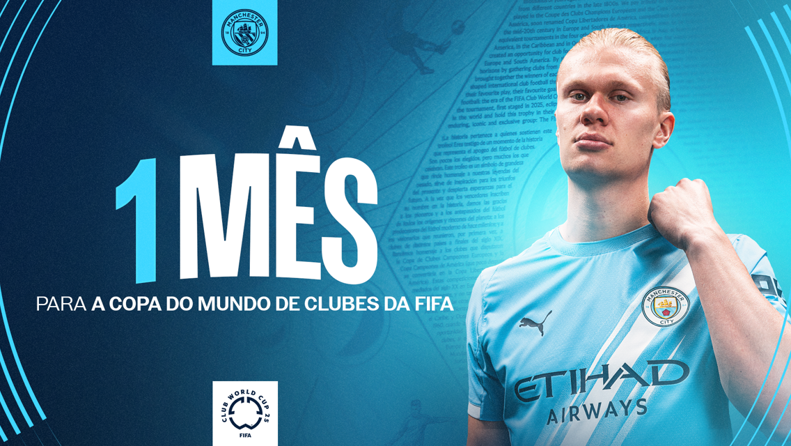 Um mês para a Copa do Mundo de Clubes da FIFA 2025