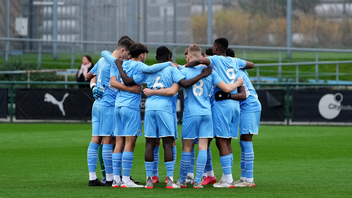 City to face Sunderland in Under-17 Premier League Cup semi-finals