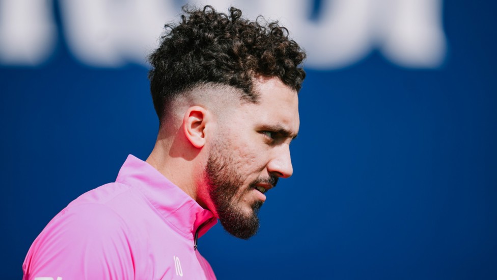 FLAIR GAME: Rayan Cherki eyes up the next mission.