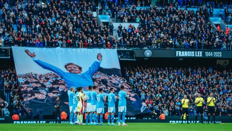 Watch: Francis Lee honoured at the Etihad